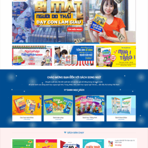 WEB BÁN SÁCH ( BOOK) MẪU 01