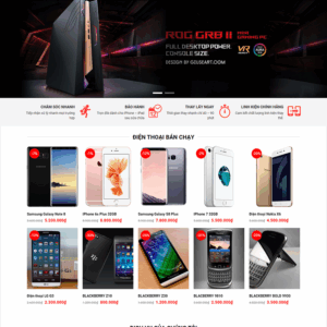 MẪU WEB SỬA CHỮA ĐIỆN THOẠI