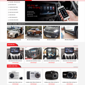 WEBSITE CHO GARAGE Ô TÔ